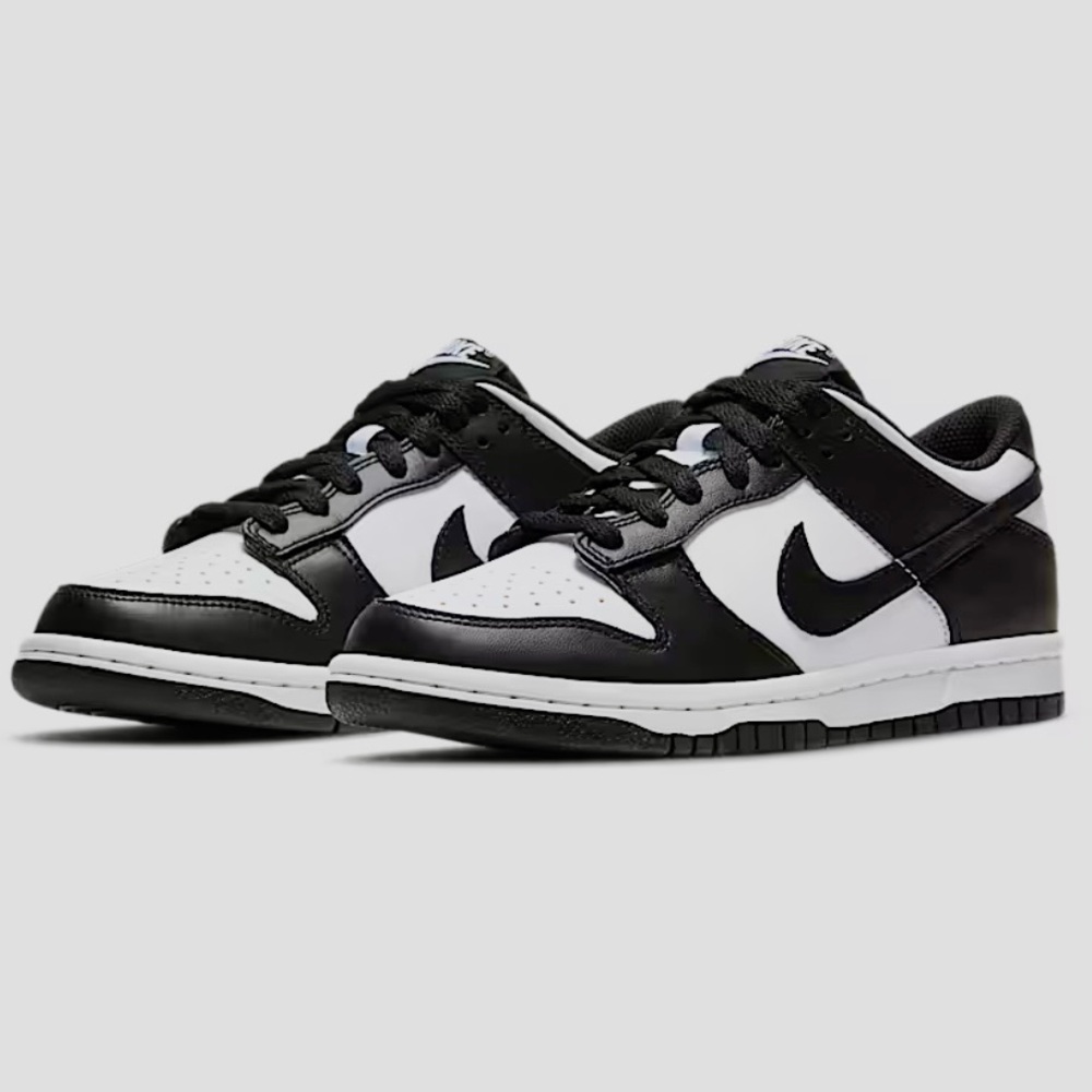 Nike Dunk Low Retro in Black & White (Panda) Classic Low-Top Nike Dunk Sneakers - Picture 6 of 16